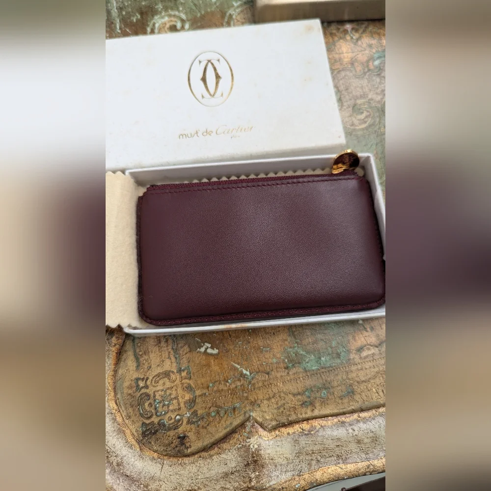 Cartier leather  coin purse‎ wallet - Picture 3 of 7